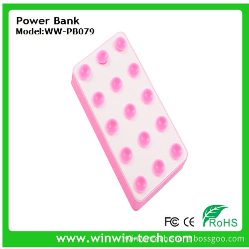 Hot Sale Factory Price Sucker Power Bank with 5000mAh Capacity